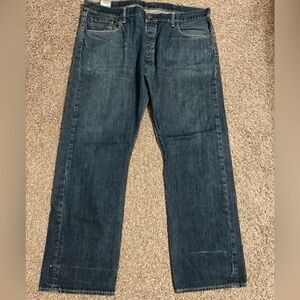 Levi's 501 Men's Dark Blue Straight Jeans